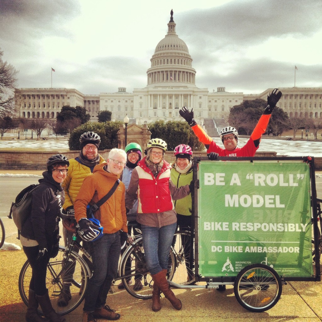 Happy Bike Month from WABA staffers. 