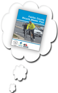 Fairfax County Bike Master Plan thought bubble